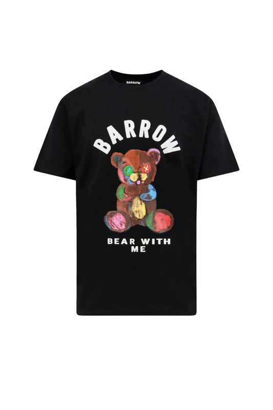 T-Shirt BARROW S4BWUATH040 Nero